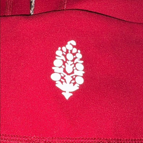 Free People Movement Never Better Sweatpants Crimson NWT - Picture 12 of 13